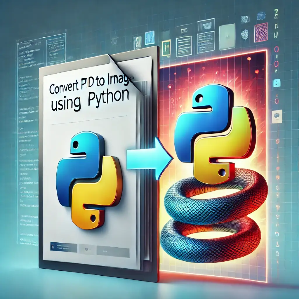 Başlık - Python PDF'yi Görüntüye Dönüştürme: Adım Adım Kılavuz