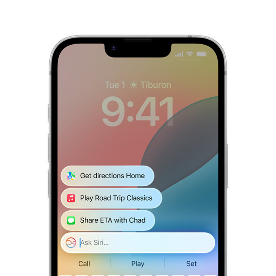 Partial view of iPhone 16e screen showing text pop-up from Siri with information the user was seeking.
