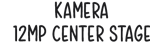 Kamera 12MP Center Stage