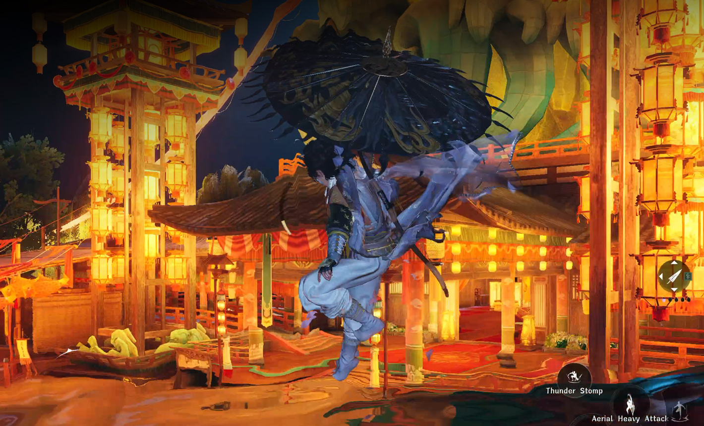 動作電子遊戲《燕雲十六聲》的影像