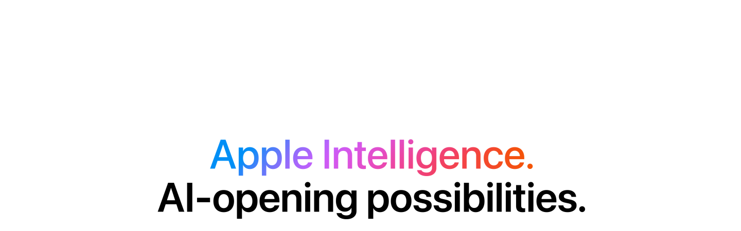 為 Apple Intelligence 創製