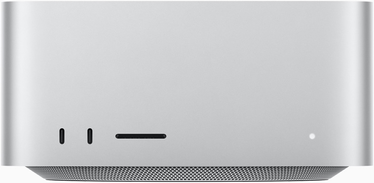Mac Studio 正面圖