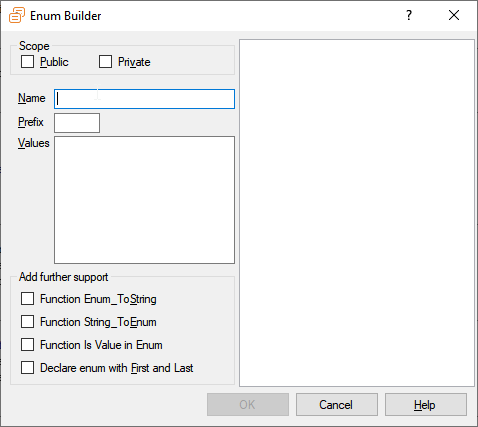 Enum Builder
