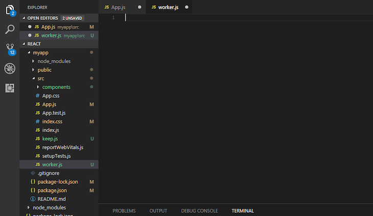 Workerjs Src Folder