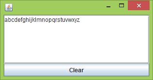 Example of using KeyListener