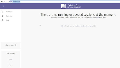 Selenium Grid UI