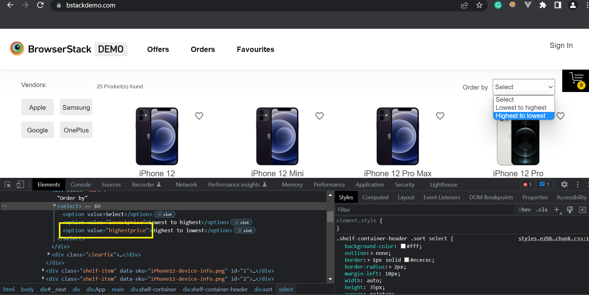 Handling Dropdown in Selenium without using Select Class by using JavaScriptExecutor class