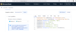 Setting capabilities to Launch Edge Browser in Selenium