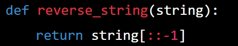using slice operator