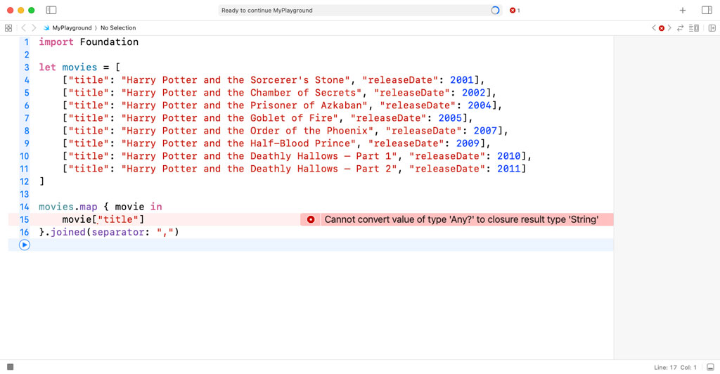 How to Convert an Array of Dictionaries to a String in Swift