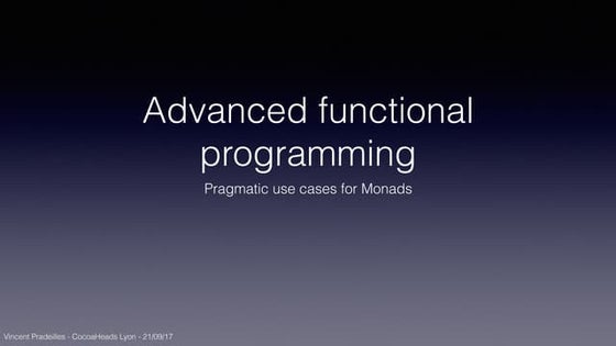 Advanced functional programing in Swift