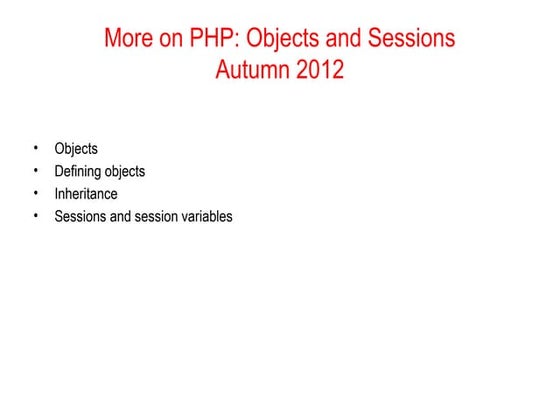 Advanced php