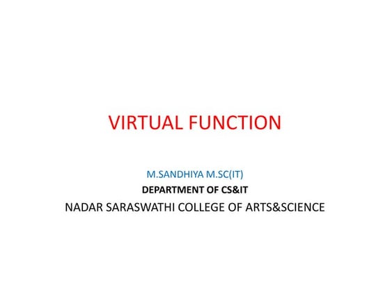 virtual