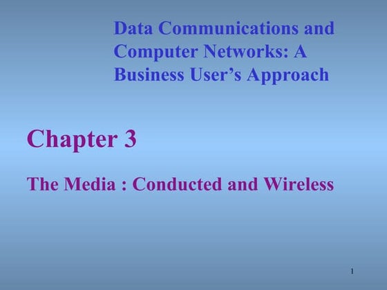 Data communications and networking basics