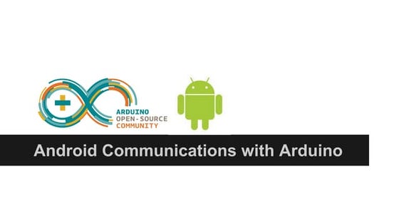 Controlling an Arduino with Android