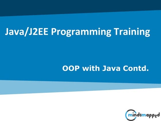 OOP with Java - Part 3