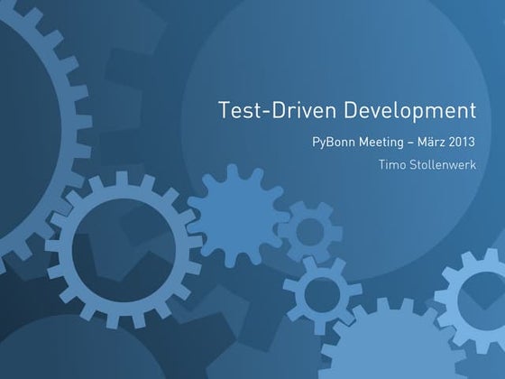 Test-Driven Development