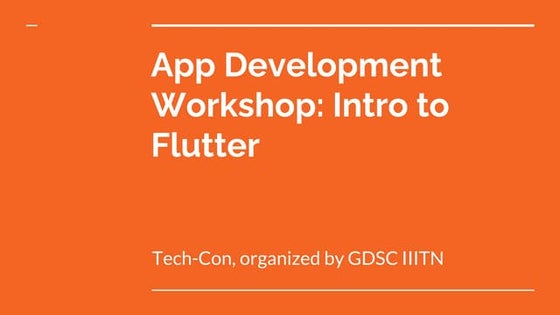 TechCon Day - 5 App Dev