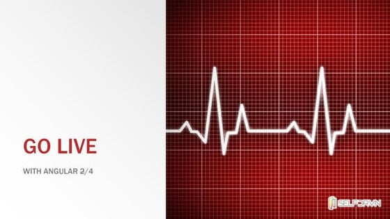 Go live with angular 4