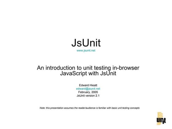 Jsunit