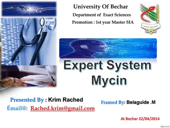 Expert System MYCIN