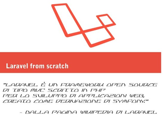 Laravel from scratch