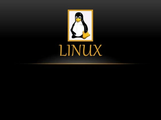 what is LINUX ? presentation.