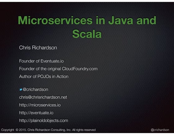 Microservices in Java and Scala (sfscala)