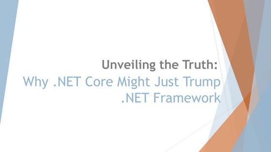 .NET Core vs .NET Framework: The Ascendancy of .NET Core Explained