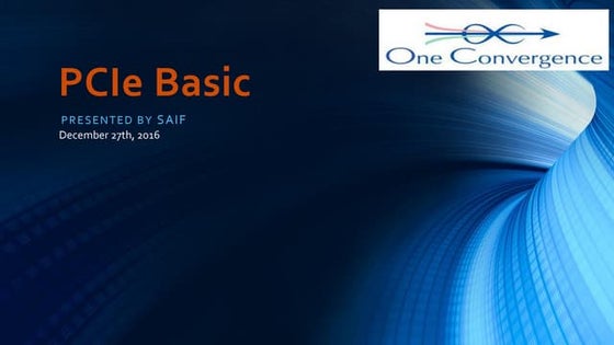 Pcie basic