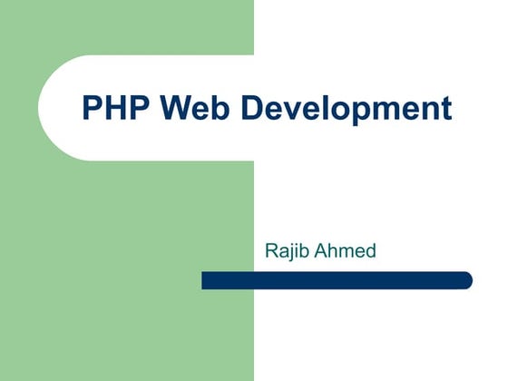 Starting with PHP and Web devepolment