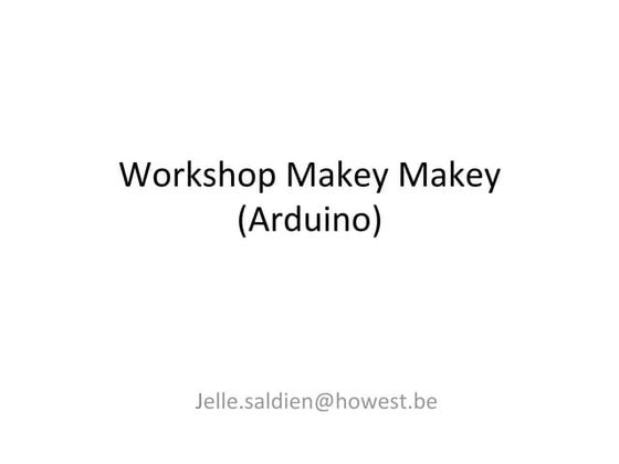 Programming arduino makeymakey