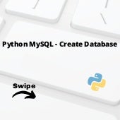 Python my SQL - create database