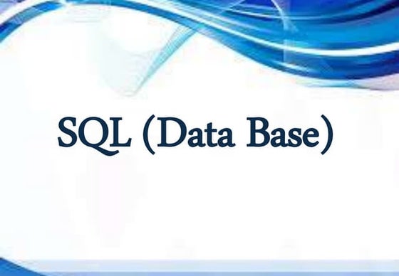 QSpiders - SQL (Data Base)