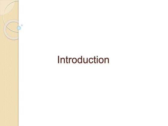 Unit 1 Introducation
