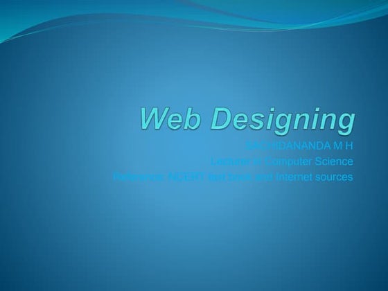 Web Designing 