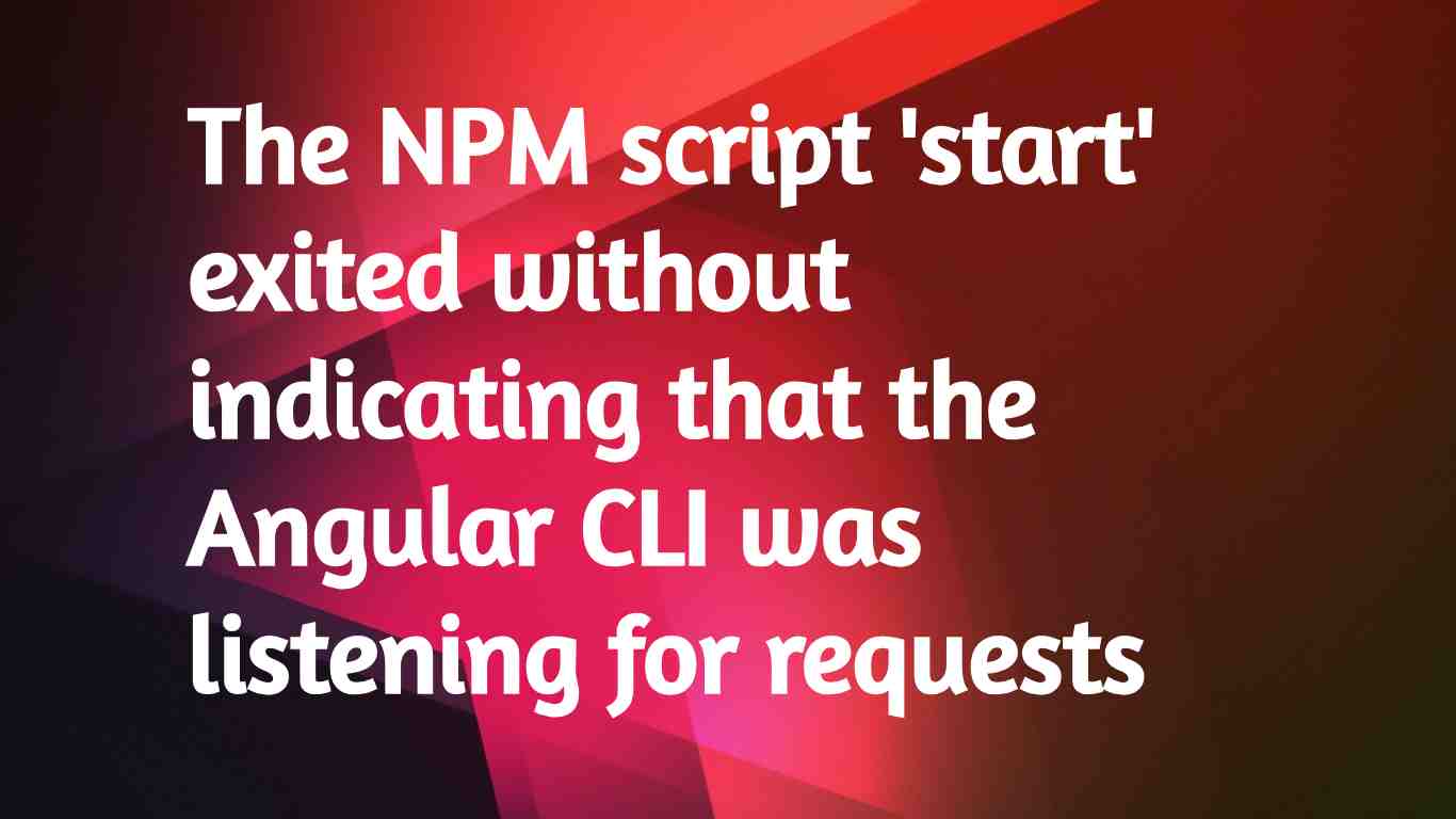 Angular exception