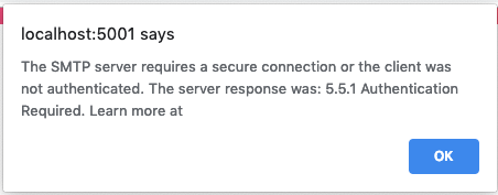 less secure client error