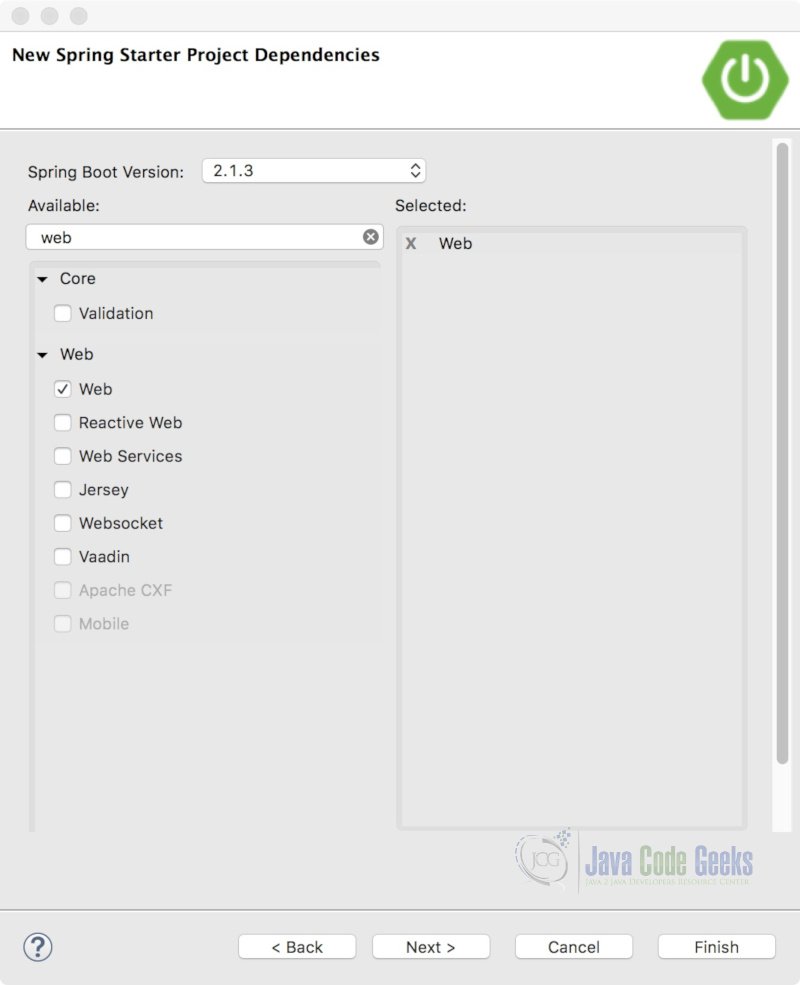 Spring Boot Application Properties - Spring Boot Web Dependency