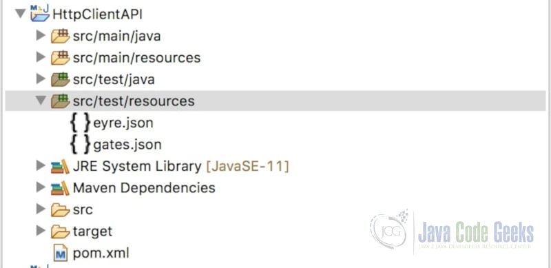 Java 11 Standardized HTTP Client API - Copy JSON Files
