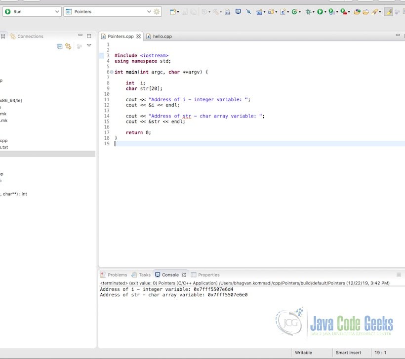 Java Pointers - C++ Pointers