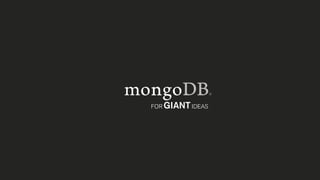 Beyond the Basics 2: Aggregation Framework 