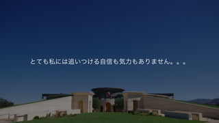 とても私には追いつける自信も気力もありません。。。
 