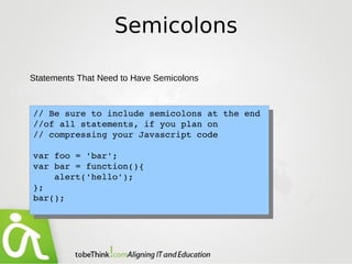 Professional JavaScript Development -  Creating Reusable Code