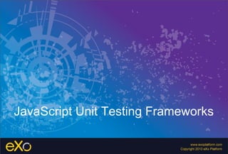 JavaScript Unit Testing Frameworks 