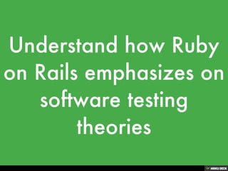 Ruby on Rails - Web Application Framework