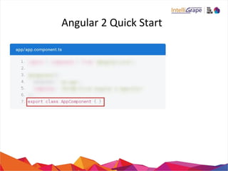 Angular 2 Quick Start
 