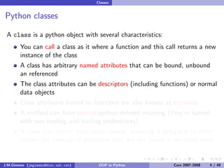 Object-oriented Programming in Python