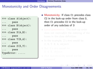 Object-oriented Programming in Python