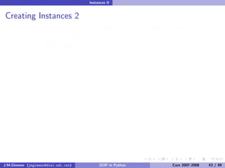 Object-oriented Programming in Python